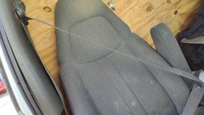 98-02 Savana Van 2500 Passenger Right Front Seat Belt Retractor Shoulder Pewter