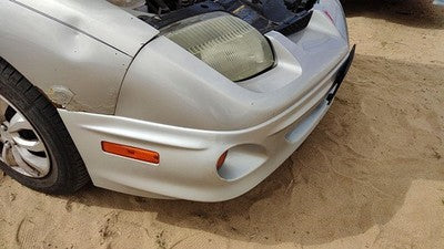 2000-2002 Pontiac Sunfire Front Bumper Cover Assembly Oem Silver 95U 12335339