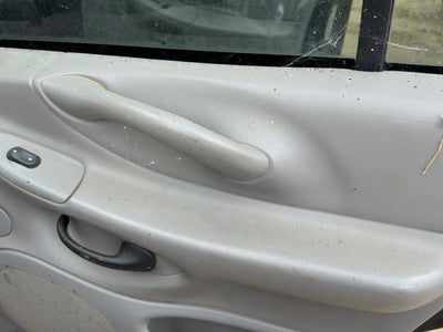 00-02 Expedition Passenger Right Rear Door Trim Panel With Switches Back Gray 12
