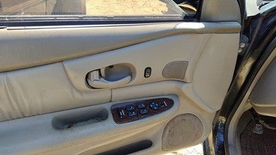 01-04 Buick Regal Driver Left Front Door Trim Panel With Master Switch Tan 525