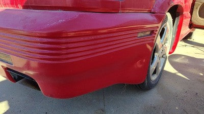 1989-1993 Grand Prix Rear Bumper Cover Assembly Oem Back Red 2 Door 12520632