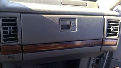 1994 Jeep Grand Cherokee Glove Box Assembly Complete Door With Latch Oem Brown