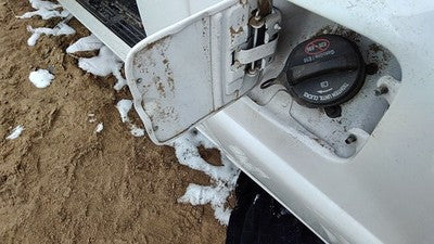 1998-2011 Ford Ranger Fuel Tank Door With Hinge Gas Lid Oem Filler White