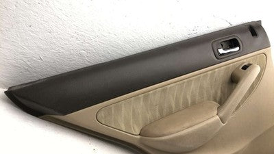 2003-2005 Honda Civic Driver Left Rear Inside Door Trim Panel Only Oem Back Tan