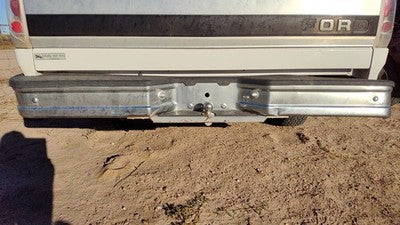 1992-1996 Ford F150 Chrome Rear Bumper With Mount Brackets Oem Step F2tz17906a