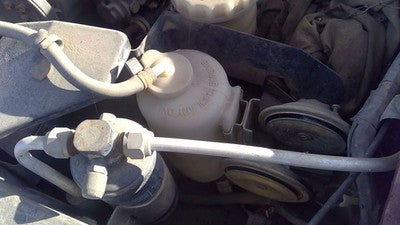 1986 Isuzu Pup Pickup Coolant Reservoir Radiator Overflow Tank Bottle Oem 2.3L