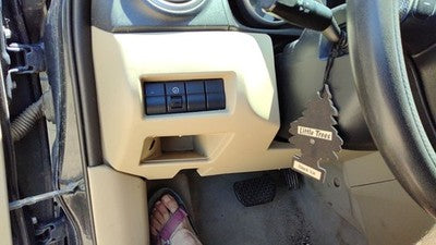 2004-2009 Mazda 3 Lower Dash Under Column Knee Bolster Trim Panel Oem Beige Br7