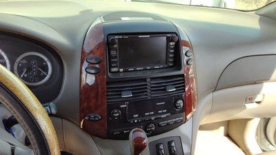 2004-2010 Toyota Sienna Trim Bezel Around Radio Surround Dash Panel Oem