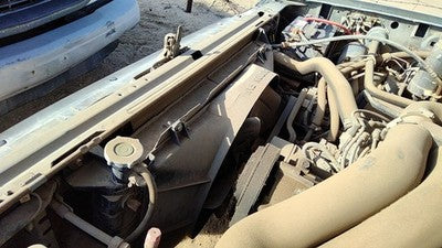1989 F250 Pickup Radiator Cooling Fan Shroud Oem Plastic Housing 7.5L 460