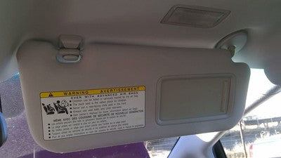 2010-2012 Lexus Hs250h Hybrid Passenger Right Sun Visor Oem 7431075010a0