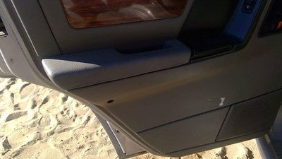 1994 Jeep Grand Cherokee Driver Left Rear Inside Door Trim Panel Only Back Brown