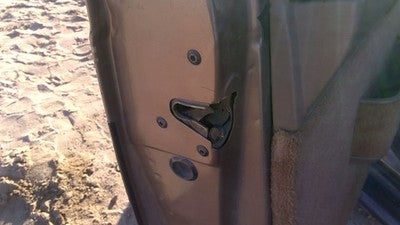 1995 Chevy Astro Driver Left Front Door Latch With Rods/Cables Oem