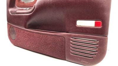 95 Chevy Silverado 1500 Passenger Right Front Inside Door Trim Panel Oem Red