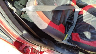 03-05 Cavalier Passenger Right Front Seat Belt Retractor Shoulder Graphite 12C