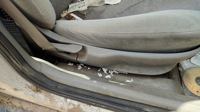 2002 Saturn L100 Passenger Right Side Seat Trim Panel Oem Gray 96B