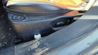 08 New Style Malibu Driver Left Side Power Seat Switch With Trim Panel Ebony 242