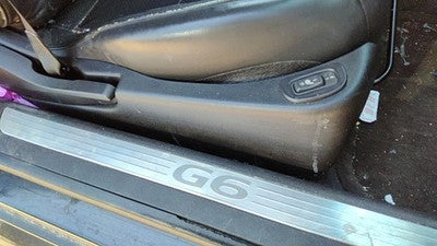 2009 Pontiac G6 Gxp Coupe Passenger Right Side Seat Trim Panel Oem Ebony 193