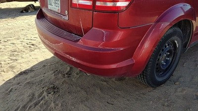 2009-20 Dodge Journey Rear Bumper Cover Assembly Oem Back Inferno Red Prh