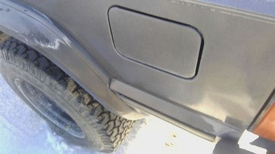 1985 Jeep Cherokee Fuel Tank Door With Hinge Gas Lid Oem Filler Gray