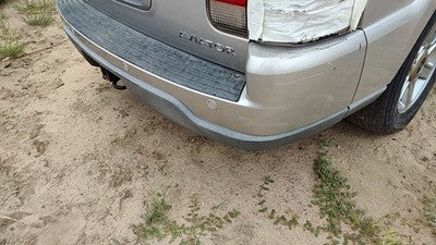 2003-2005 Lincoln Aviator Rear Bumper Cover Assembly Oem Back Silver Jp