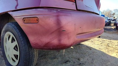 1994-1997 Ford Aspire Rear Bumper Cover Assembly Oem Back E5 Red F4bz17906a