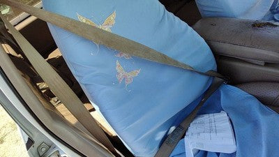 1993 Ford Explorer Passenger Right Front Seat Belt Retractor Oem Shoulder Tan