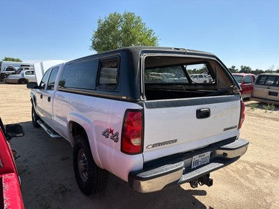 01-07 Silverado 2500 Driver Left Rear Power Window Regulator With Motor Oem Back