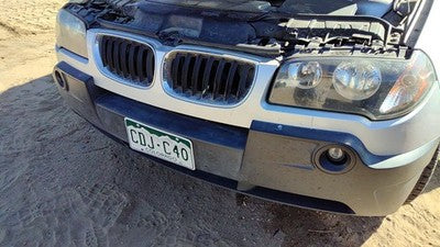 2004-2006 Bmw X3 Front Bumper Cover Assembly Oem Silver 51113412716