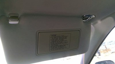 1997 Acura Tl Passenger Right Sun Visor Oem Gray