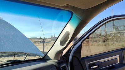 2016 Dodge Ram 4500 Passenger Right A Pillar Trim Windshield Post Panel Gray X8