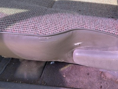 1991 Isuzu Pup Front Seat Assembly Oem Bench Complete Gray