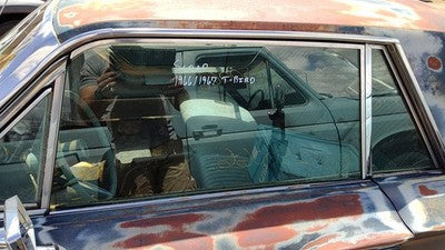 1964-1966 Ford Thunderbird Coupe Driver Left Front Side Window Door Glass Oem