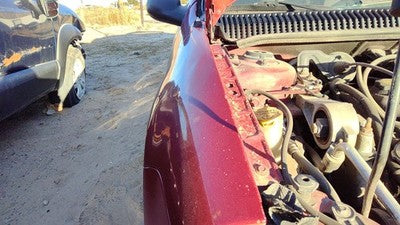 2000-2005 Dodge Neon Passenger Right Front Fender Oem Maroon 05012670Ad