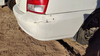 2001-2003 Hyundai Elantra Rear Bumper Cover Assembly Oem Back White 866102D000