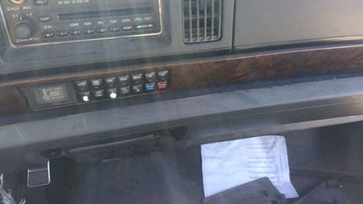 1991-1993 Buick Park Ave Passenger Dash Trim Oem Woodgrain Panel 25629620