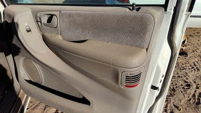 2001 Grand Caravan Passenger Right Front Inside Door Trim Panel Only Gray E7l5
