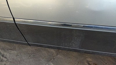 98-11 Town Car Driver Left Rear Moulding From Door Back Trim Strip Silver