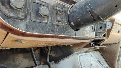 1987-1990 Ford F150 Lower Dash Under Column Knee Bolster Trim Panel Oem Brown