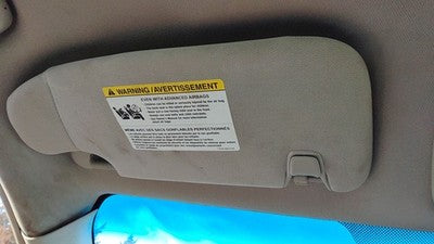 2010-2012 Ford Fusion Driver Left Sun Visor Oem Ae5z5404105aa