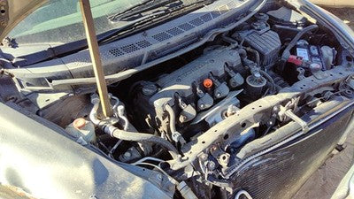2006-2011 Honda Civic Driver Left Rear Power Window Regulator With Motor Back