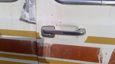1979 Ford Van E250 Passenger Right Rear Outside Door Handle Oem Back Chrome