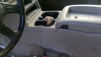 2003-2006 Chevy Suburban Complete Center Floor Console Assembly Oem Tan 522