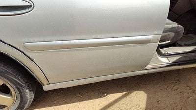 97-05 Malibu Passenger Right Rear Moulding From Door Back Trim Strip Silver 12U