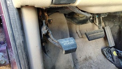 2000 Chevy Venture Parking Brake Pedal Assembly Oem Complete Emergency Unit