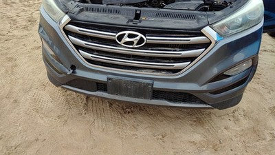 2016-2018 Hyundai Tucson Front Bumper Cover Assembly Oem Coliseum Grey Z56