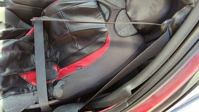03-05 Chevy Cavalier Driver Left Front Seat Belt Retractor Shoulder Graphite 12C