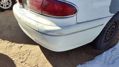 1997-2005 Buick Century Rear Bumper Cover Assembly Oem Back White 12369157