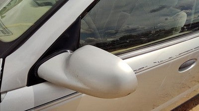 2001-03 Saturn L100 Driver Left Side Mirror Door Mounted Oem Silver 12U 21019867