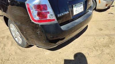 2007-2008 Nissan Sentra Rear Bumper Cover Assembly Oem Back 2.0L Black Kh3