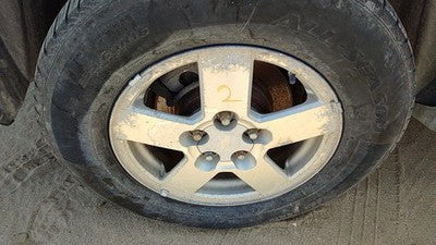 2007 2008 Chevy Equinox 17' Aluminum Wheel Oem Factory 5 Spoke Rim #2 09598007